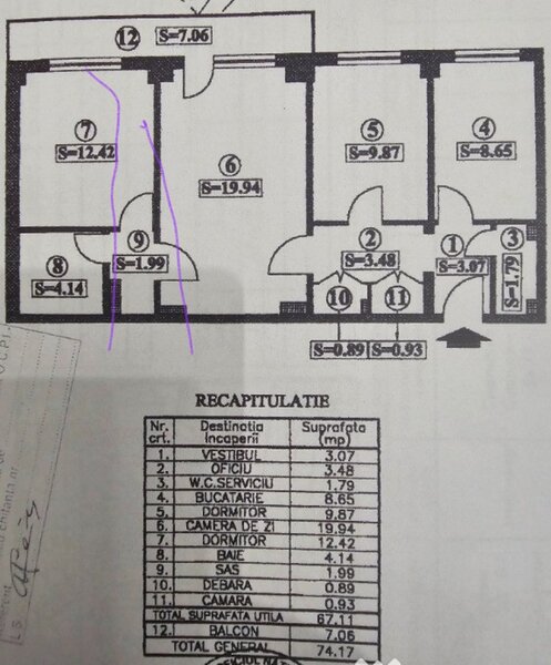 Obor, Iancului, Pantelimon, Ritmului, metroul la 7 min.